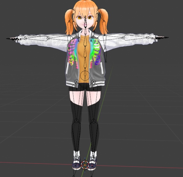 Vrm Anime Girl VR Skin 発売記念価格 550円(通常1390円)