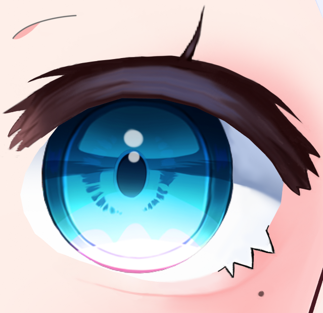 Vroid Blue Eyes