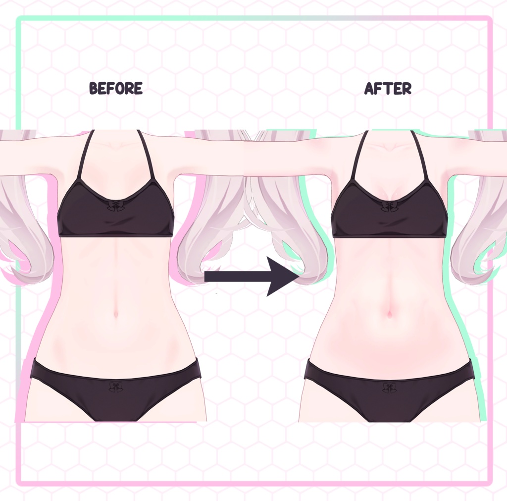 Karin Soft Mature Body Skin Texture - カリン 大人っぽい 肌テクスチャ