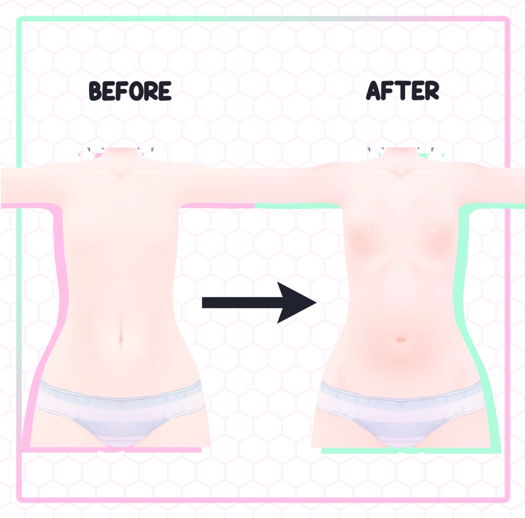 Rusk Soft Face And Body Skin Texture ラスク ぷにぷにおへそ 肌テクスチャ