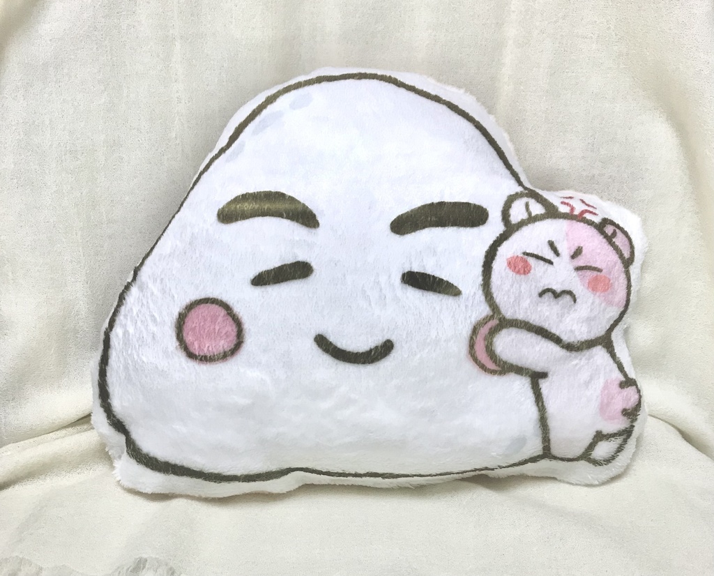 おにぎりぬぬさんとおこりんぼキキクッション