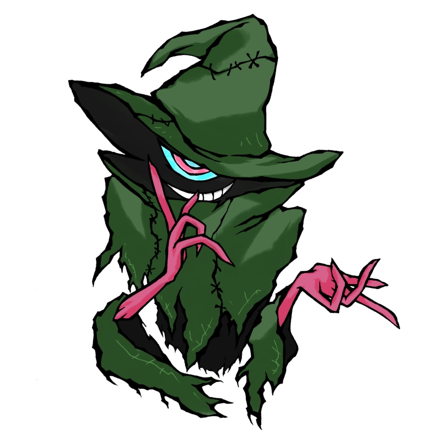 緑魔アクリルキーホルダー