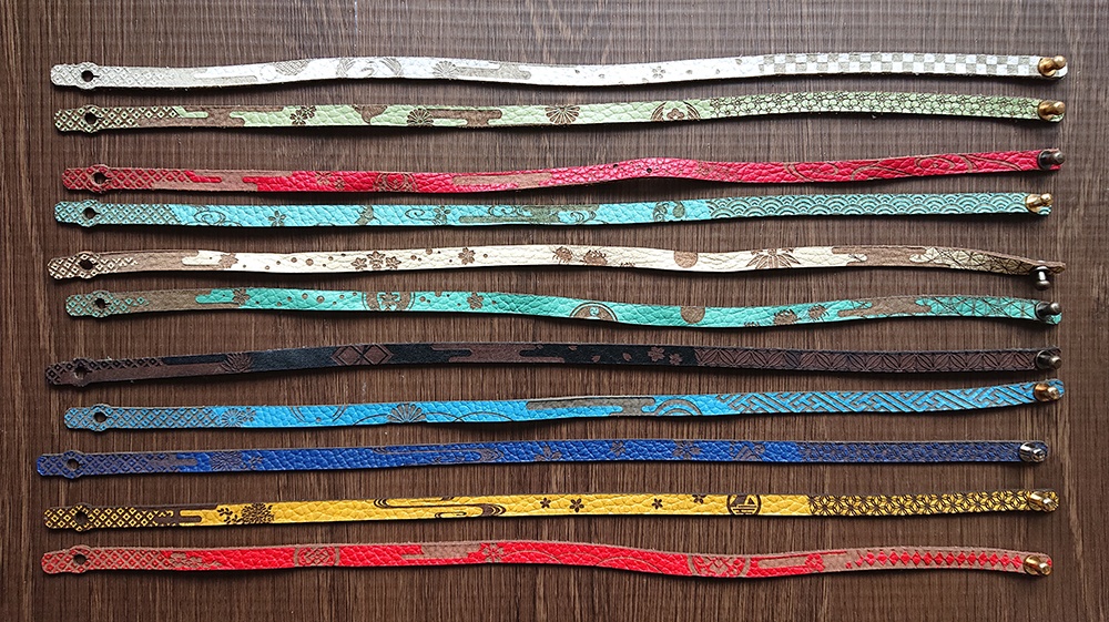 akashi-証- 刀剣男士イメージ本革ブレス