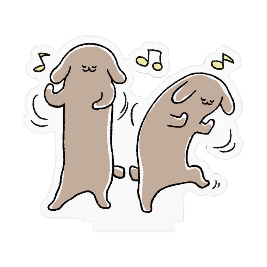 ふせったー/伏せ太アクリルスタンド②テンツク♪