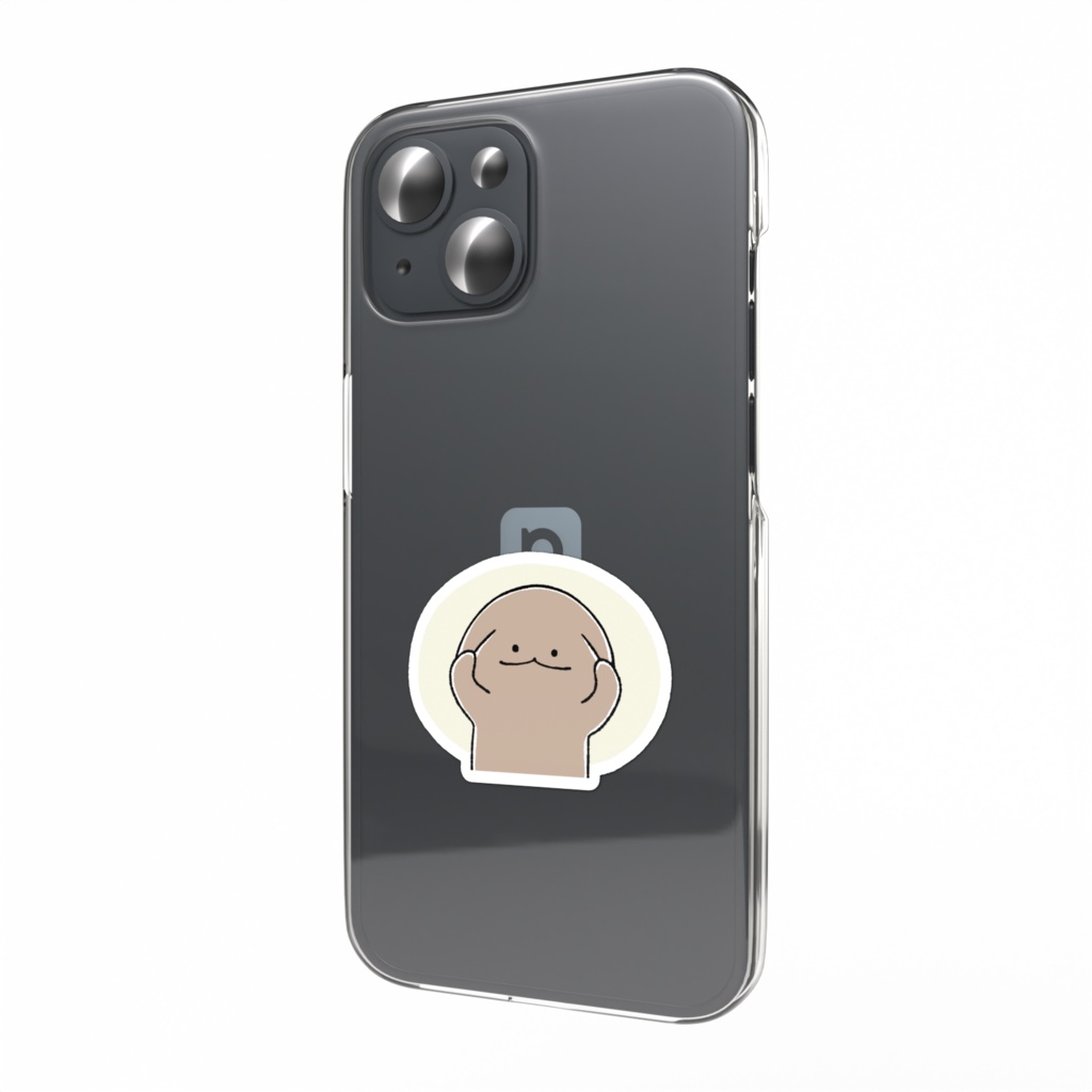 ふせったー／伏せ太スマホステッカー④ビローンo< ´・ω・` >o