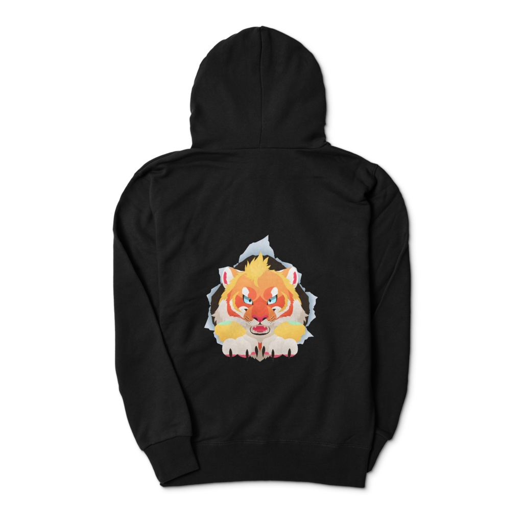 【ジップパーカー】Wild Tiger