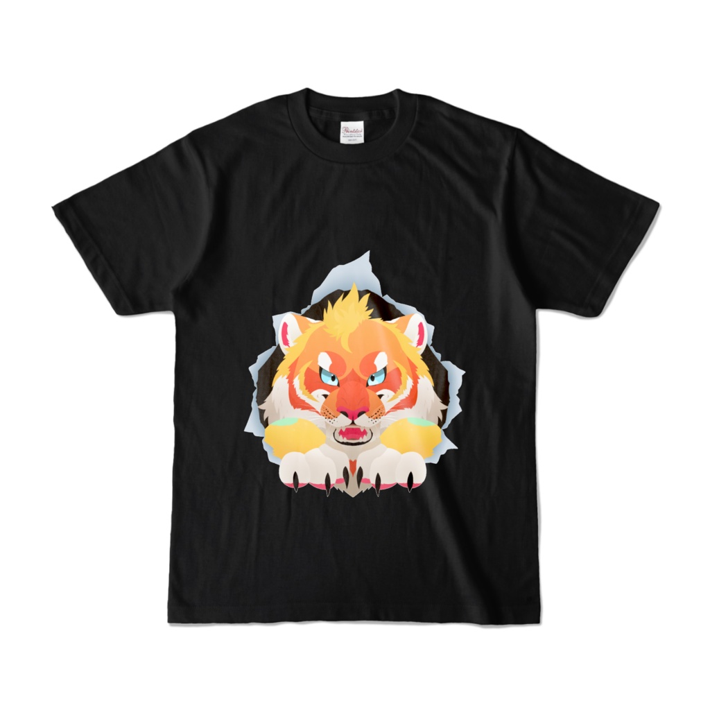 【カラーTシャツ】Wild Tiger
