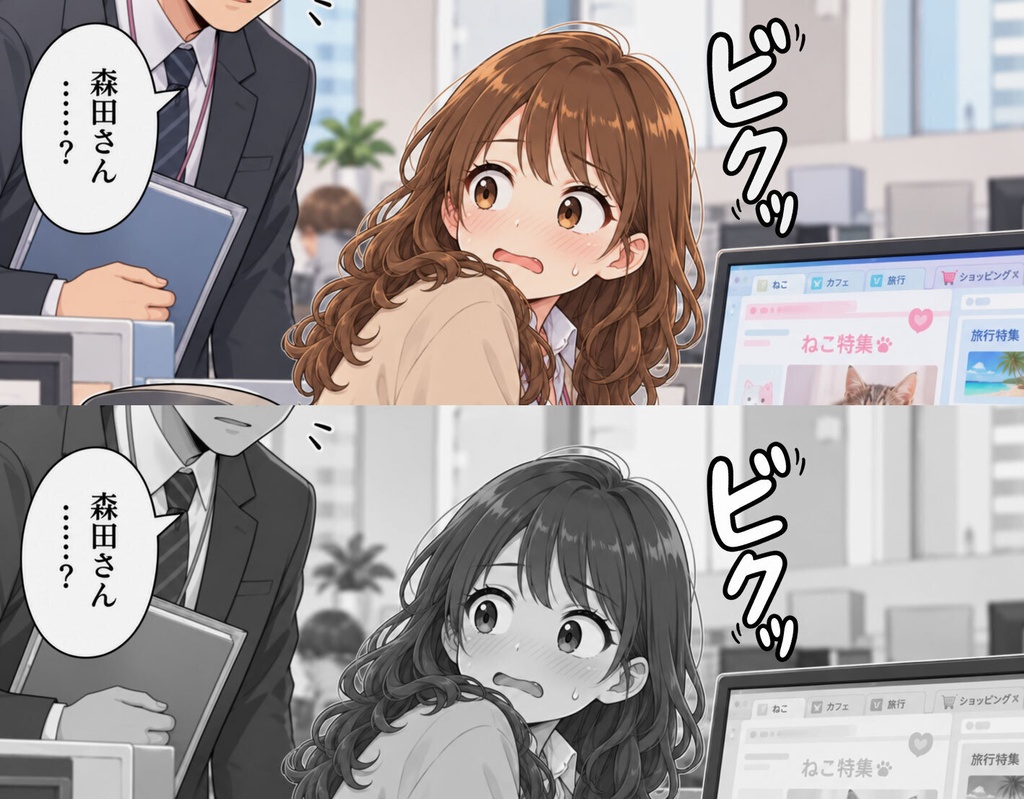 【漫画素材】「ショック・驚き」効果音素材集 200個