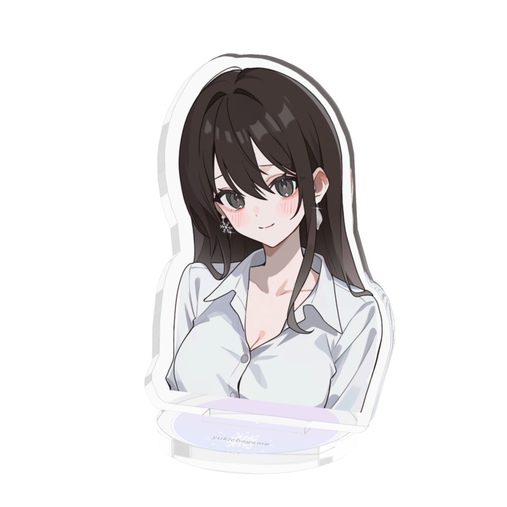 白シャツゆきちゃアクスタ