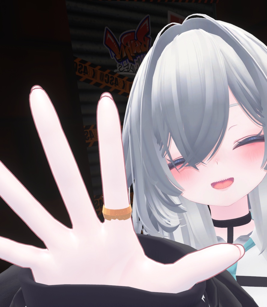 【無料】ちょっとごつい指輪