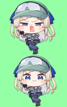 サバゲー衣装　ステッカー