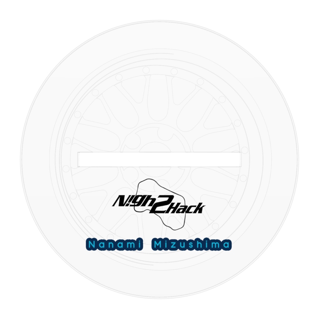 水嶋ななみアクリルスタンド「どこでも空き缶ソムリエ」