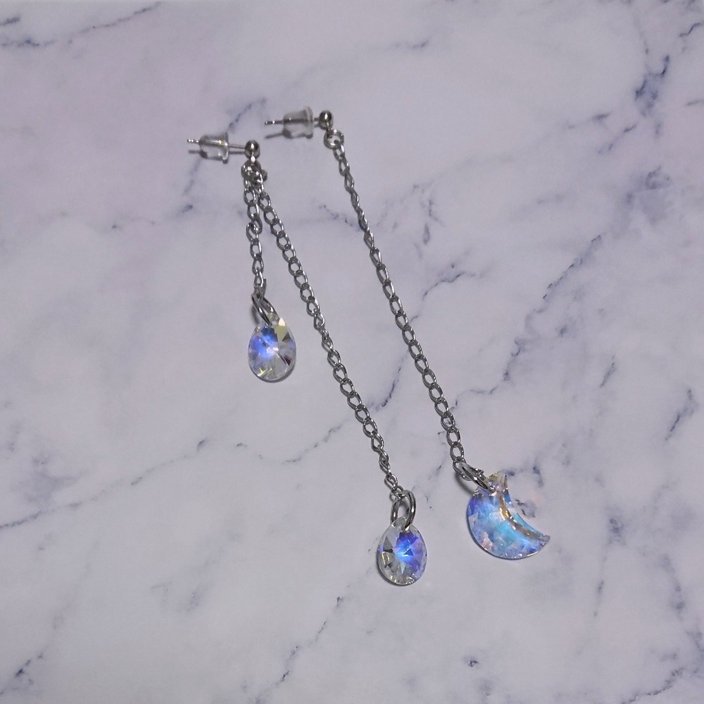 🌙オーロラピアス