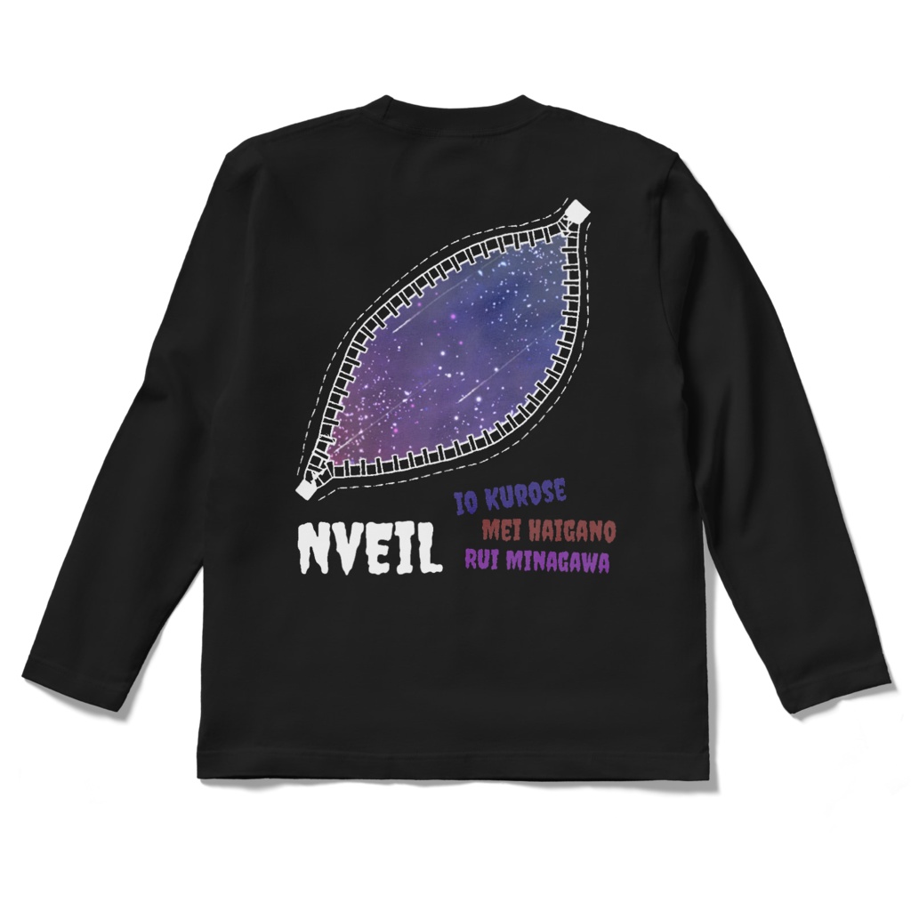 創作アイドルNvEiLのモチーフロングTシャツ