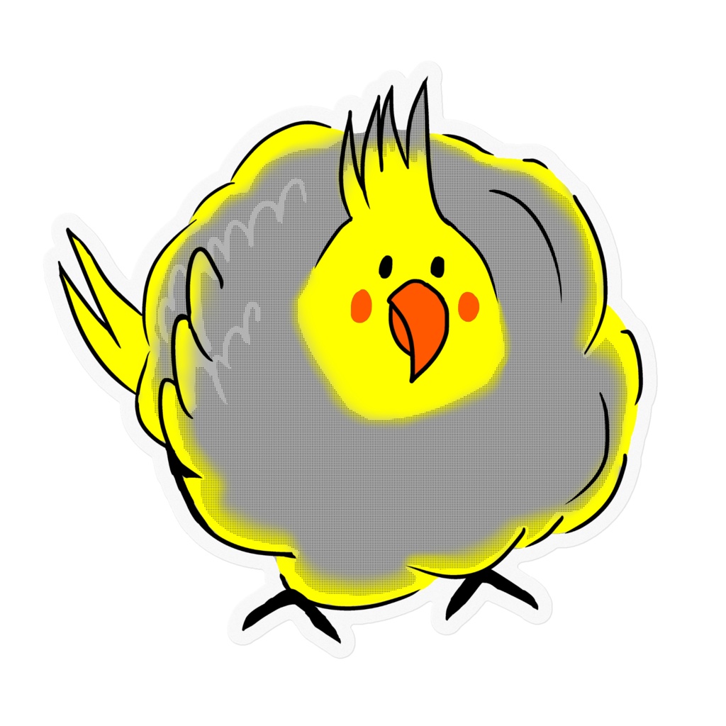 キーちゃんステッカー