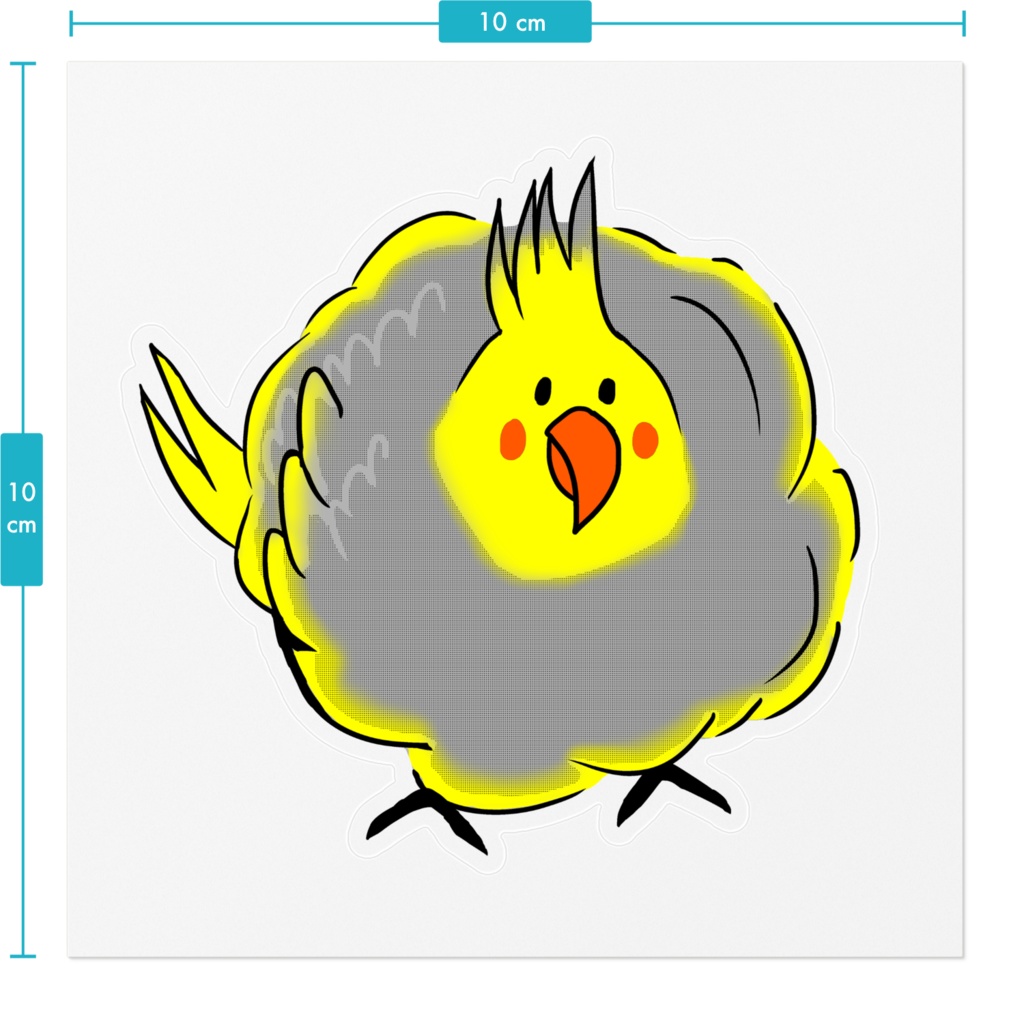 キーちゃんステッカー