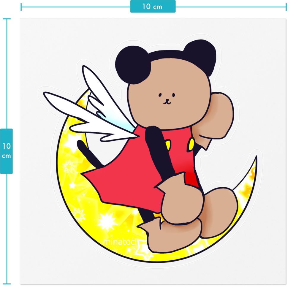 天使フーガステッカー