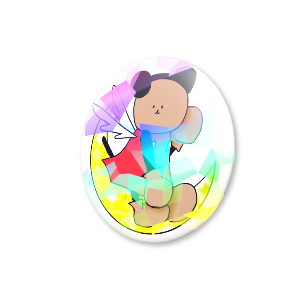 天使フーガ缶バッジ