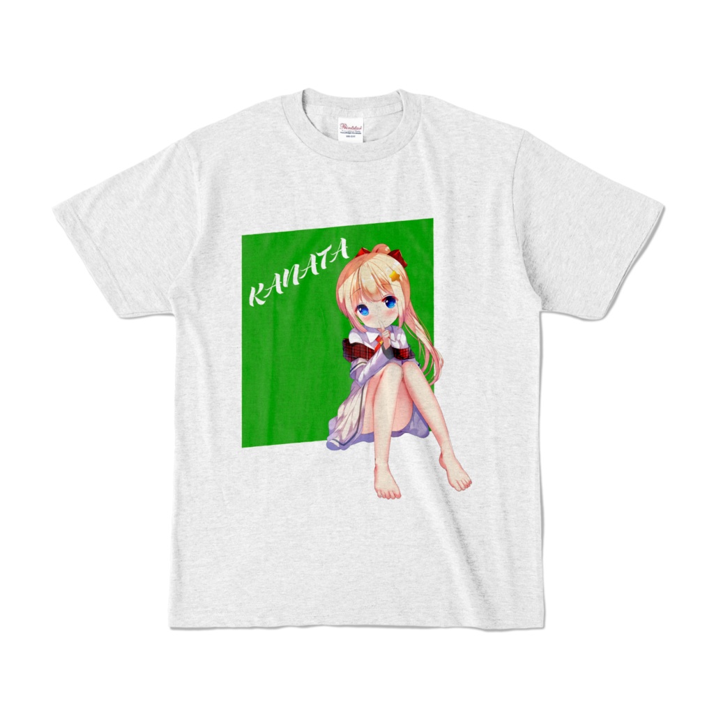 【公式】KANATA TS PROJECT　筑城かなた　Tシャツ　白