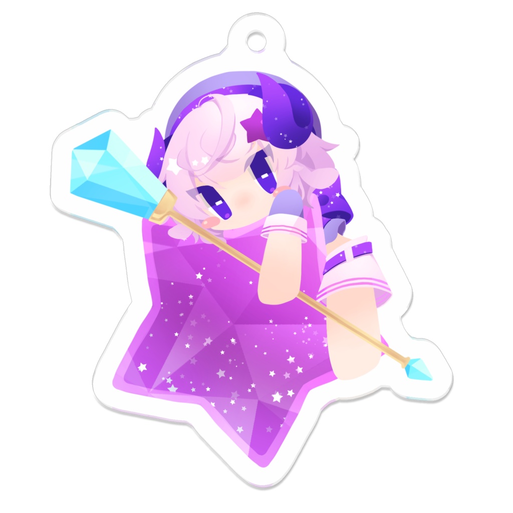 うさぎ座リベリオンアクリルキーホルダー