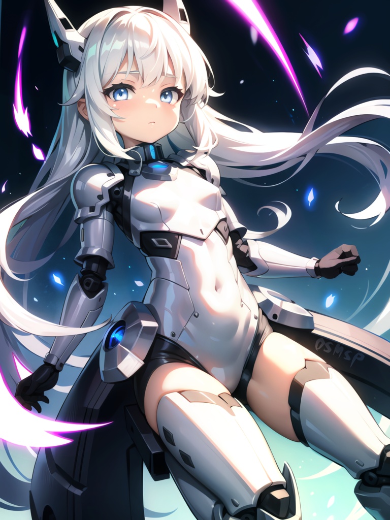 メカ娘イラスト01(素材使用可、見やすいまとめ鑑賞用)