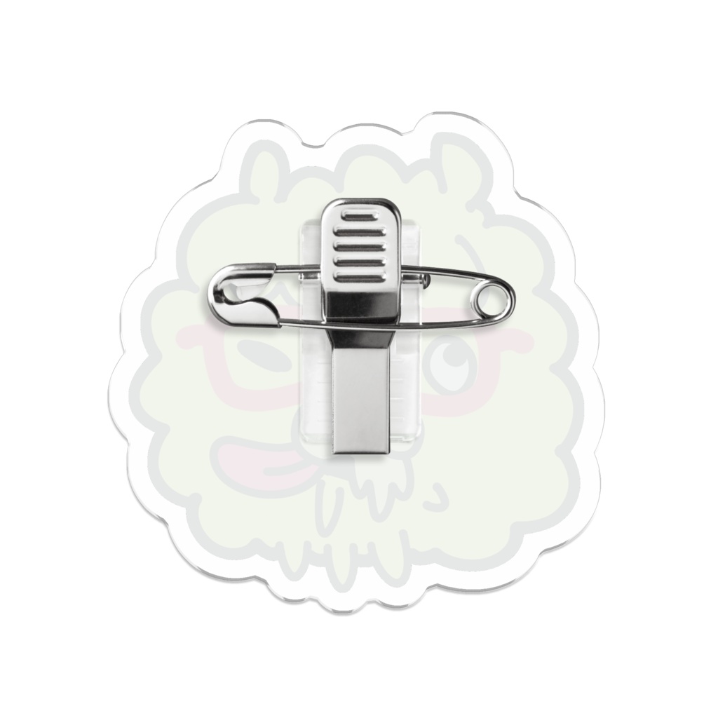 【限定再販】アヘパカアクリルバッジ