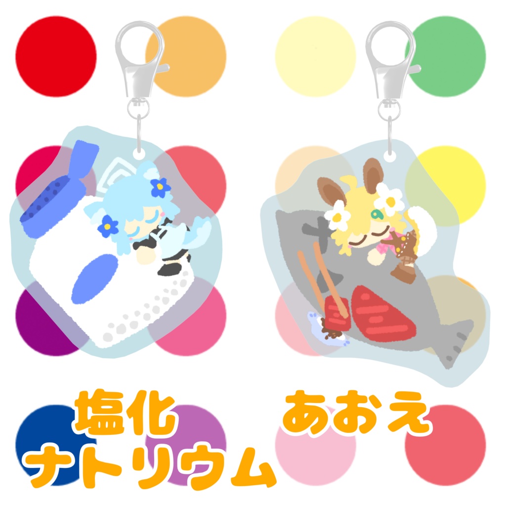 みなほし喫茶のむぎゅっとあくりるきーほるだあ ぼりゅーむ1っ(3Dモデル)