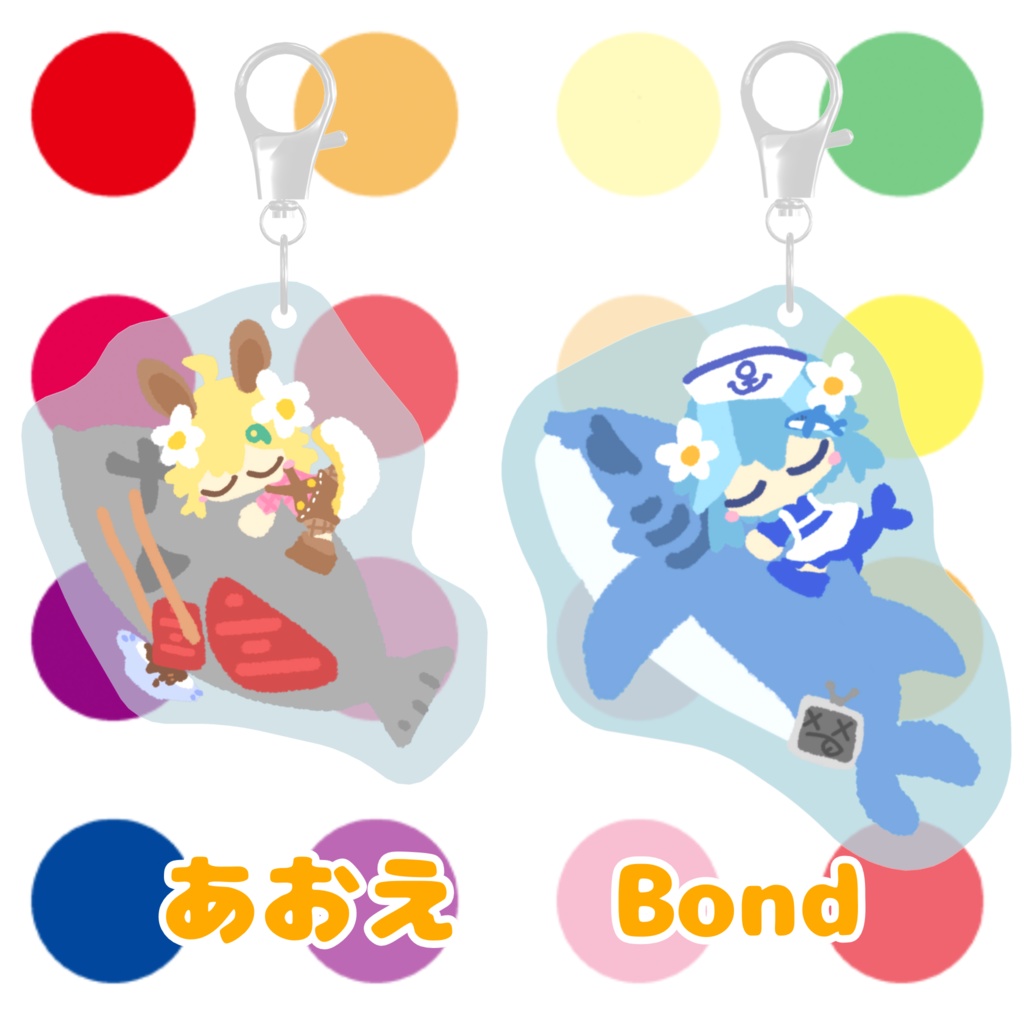 みなほし喫茶のむぎゅっとあくりるきーほるだあ ぼりゅーむ1っ(3Dモデル)