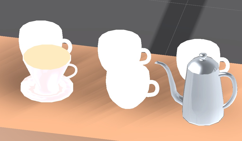 【VRChat想定】挽きたてコーヒーセット(Udon対応/ギミック付き)