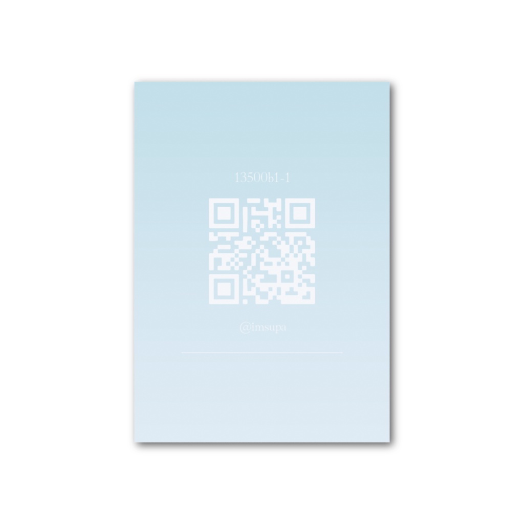 おもかげ カード/13500b1-1