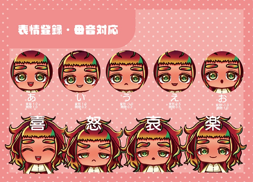 【Live2D】ランブータンの男の子デフォルメ【汎用モデル】