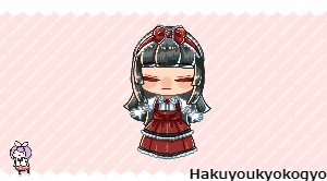 【Live2D】赤色ロリィタの女の子【フリーモデル】