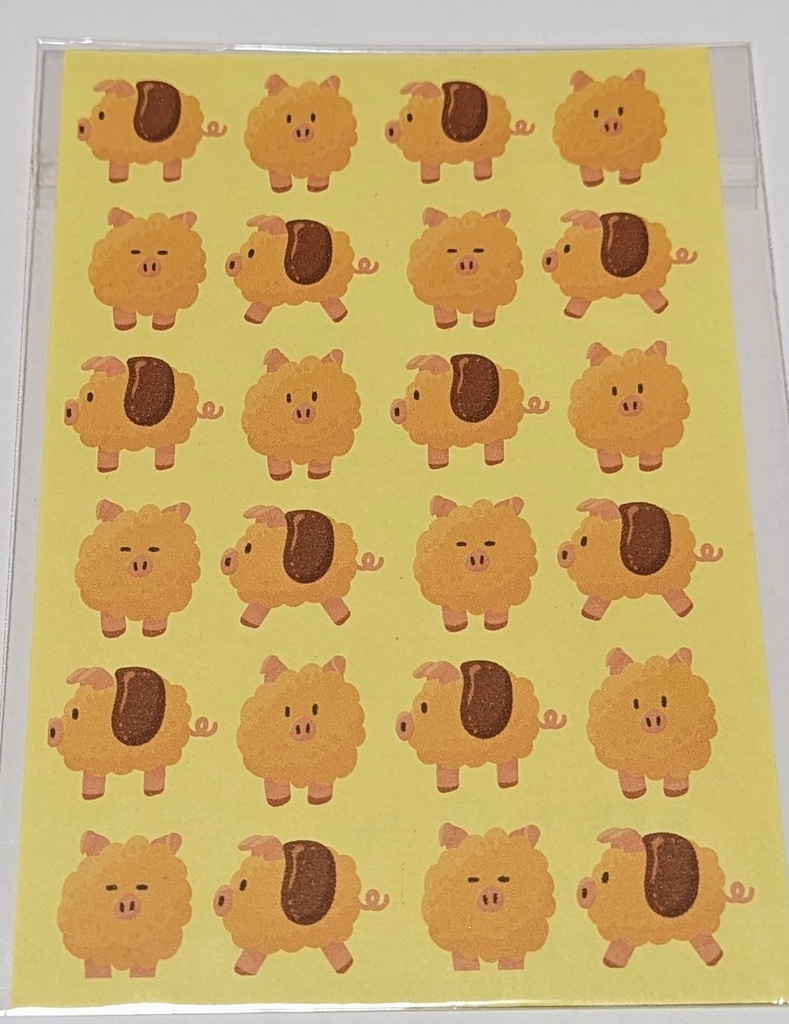出展イラスト:食べる食べる食べる展〜2023秋〜