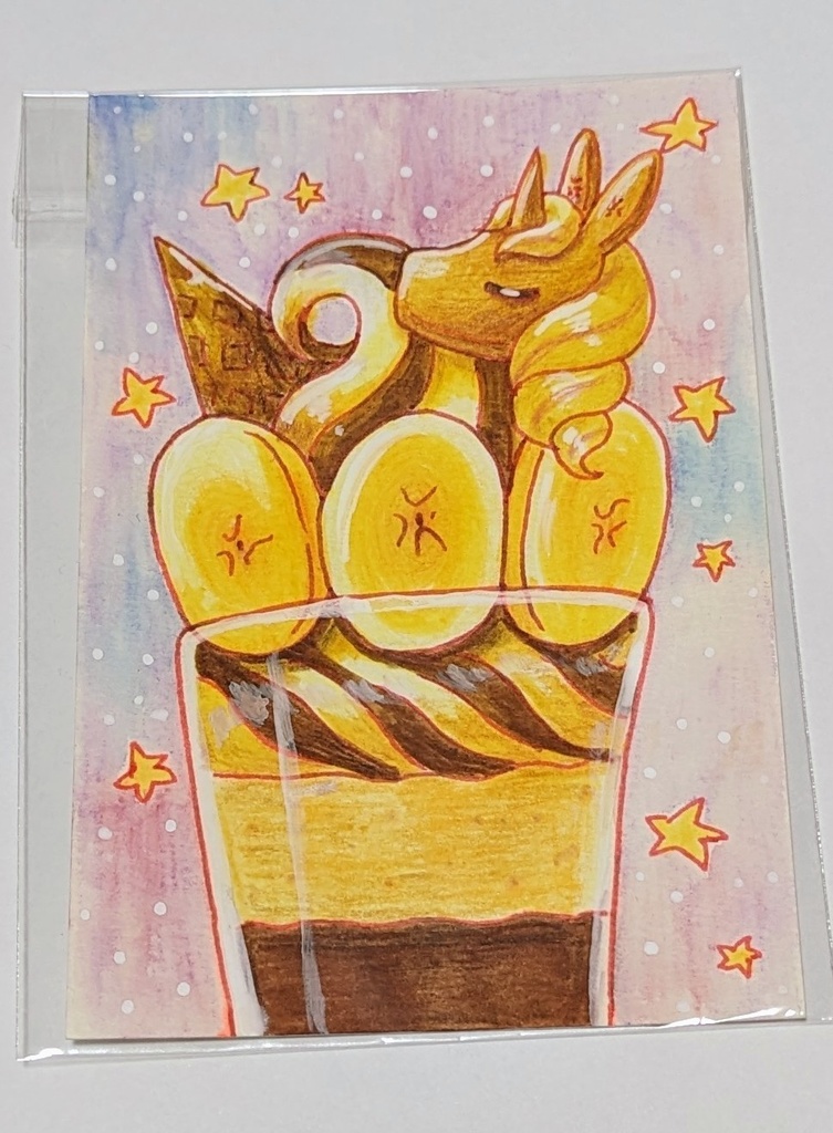 出展イラスト:食べる食べる食べる展〜2023秋〜