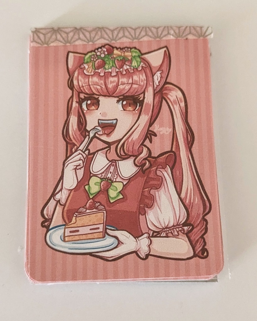 イラスト入りミニサイズ付箋30枚組