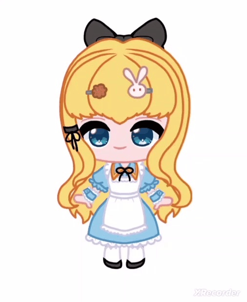 【Live2D】アリスモチーフの女の子2【汎用モデル】