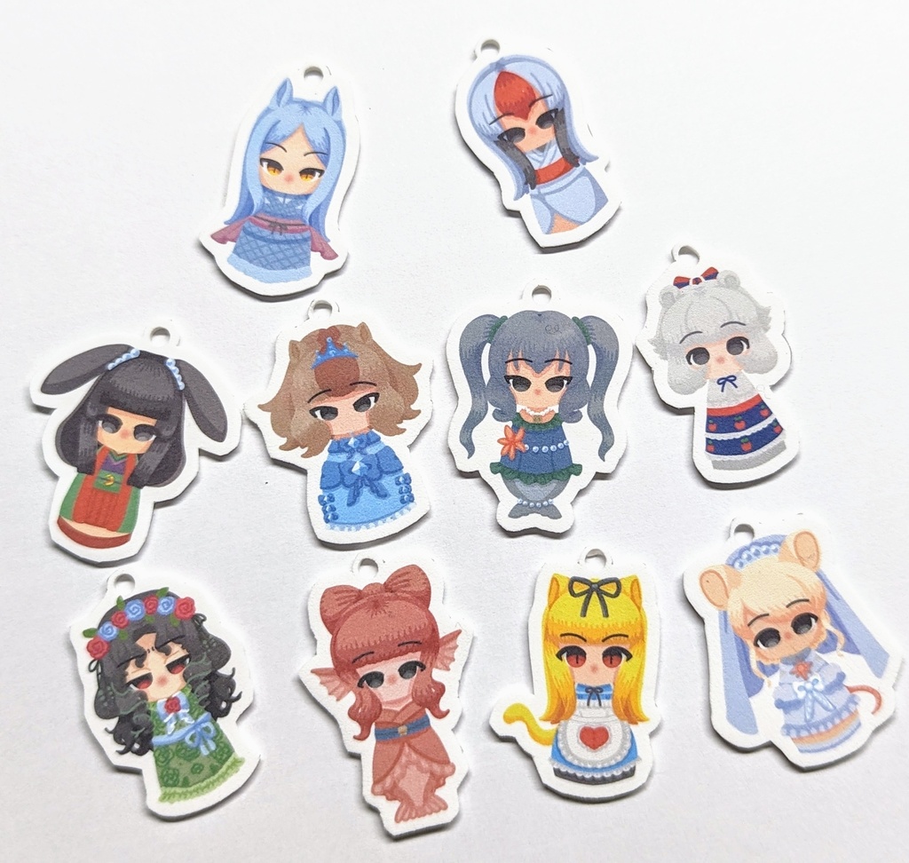 【GIFT展】童話のお姫様チャーム
