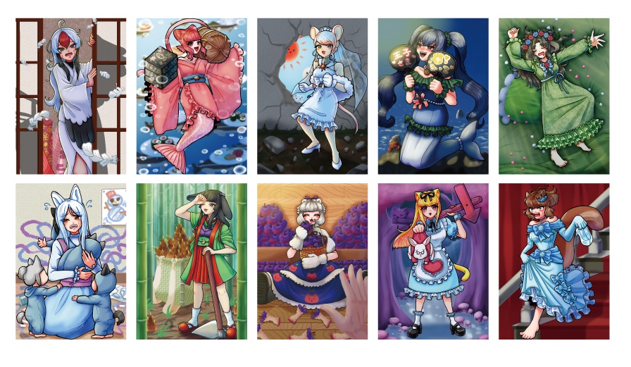 【GIFT展】ポストカードセット