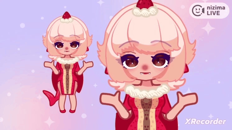 【Live2D】いちごケーキサメの女の子【限定一点】