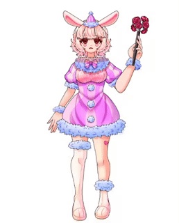 【Live2D】ピエロウサギの女の子【限定一点】