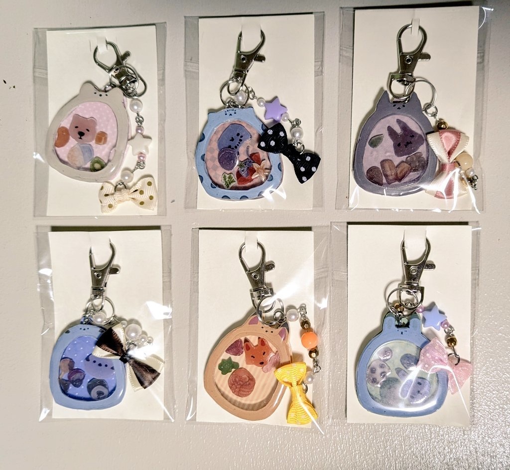 シャカシャカキーホルダー 冬の動物(旧)