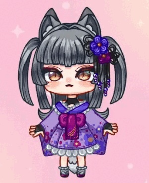 【限定一点】藤色きつねちゃん【Live2D】