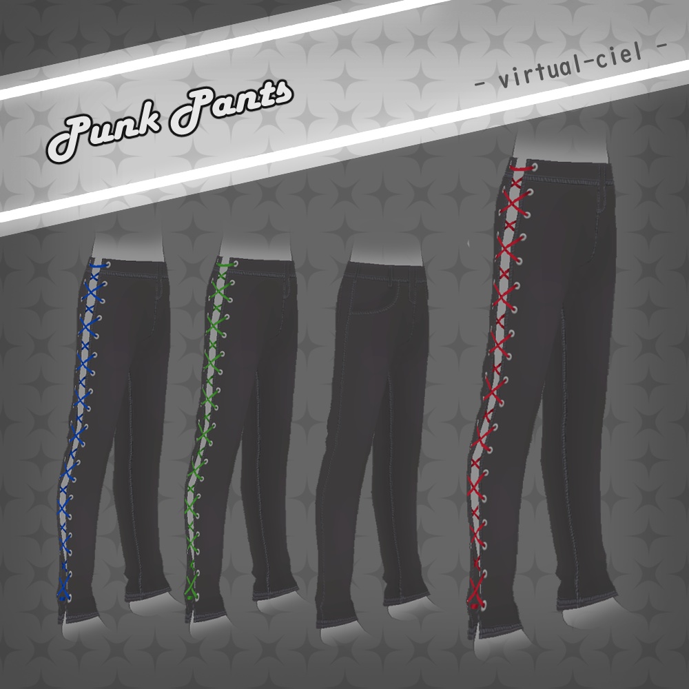 Punk Pants - [Vroid]