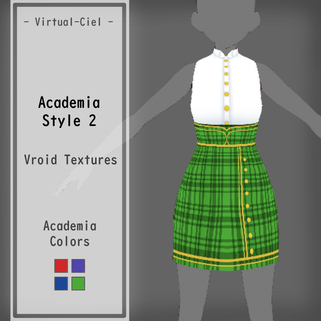 Academia - Style 2 - Dress [Vroid]