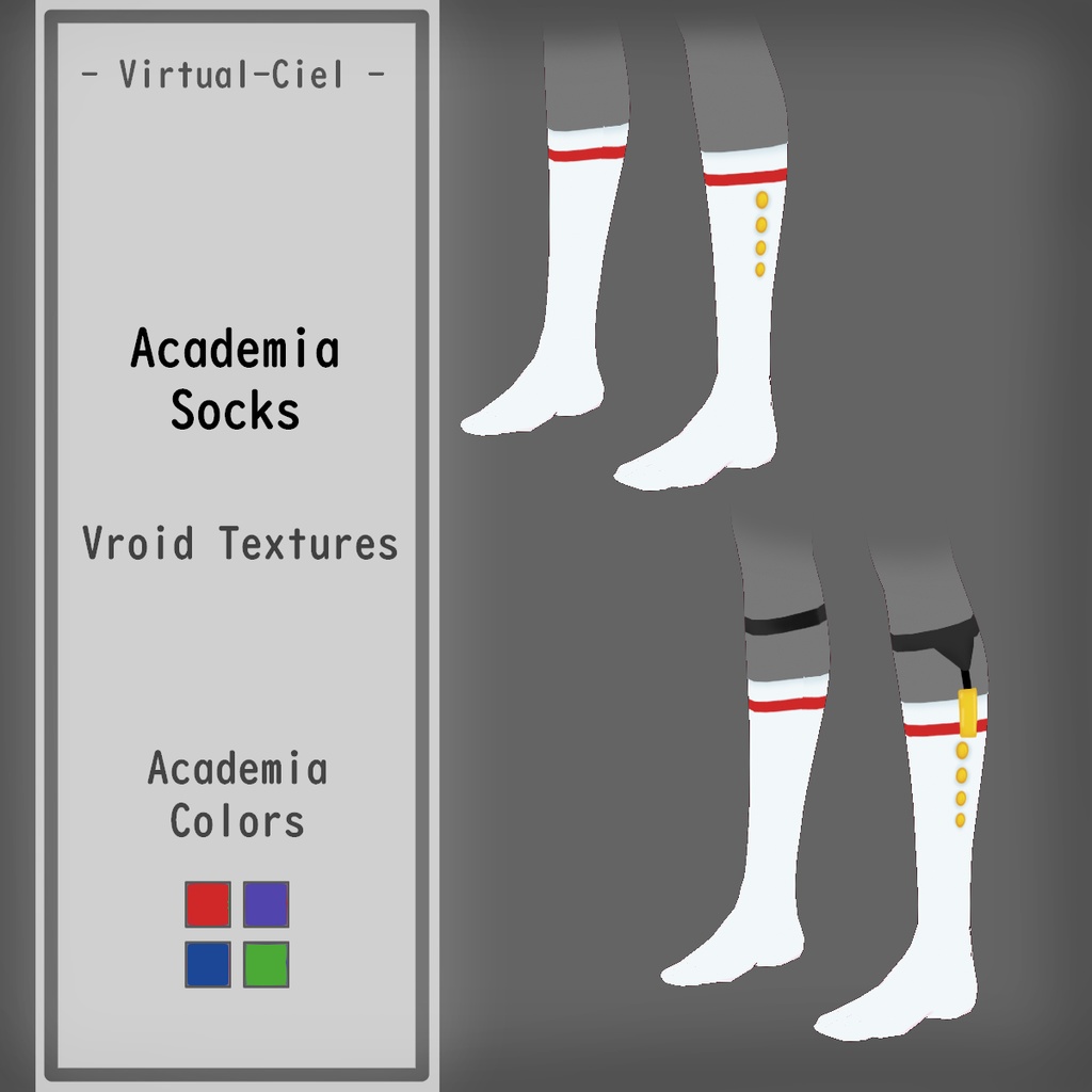 Academia - Socks [Vroid] 