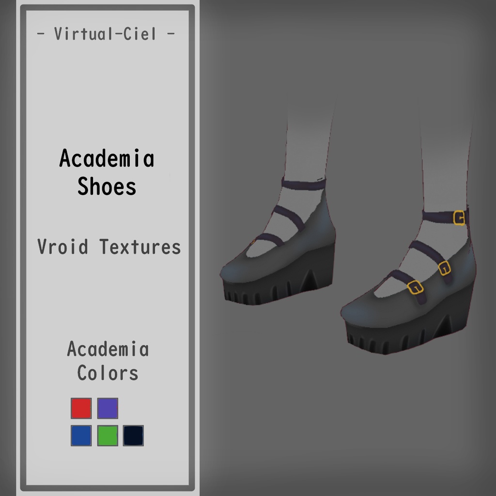 Academia Shoes [Vroid]