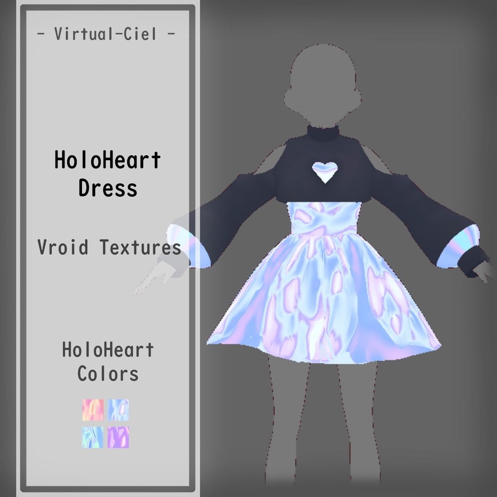 HoloHeart Dress [Vroid]