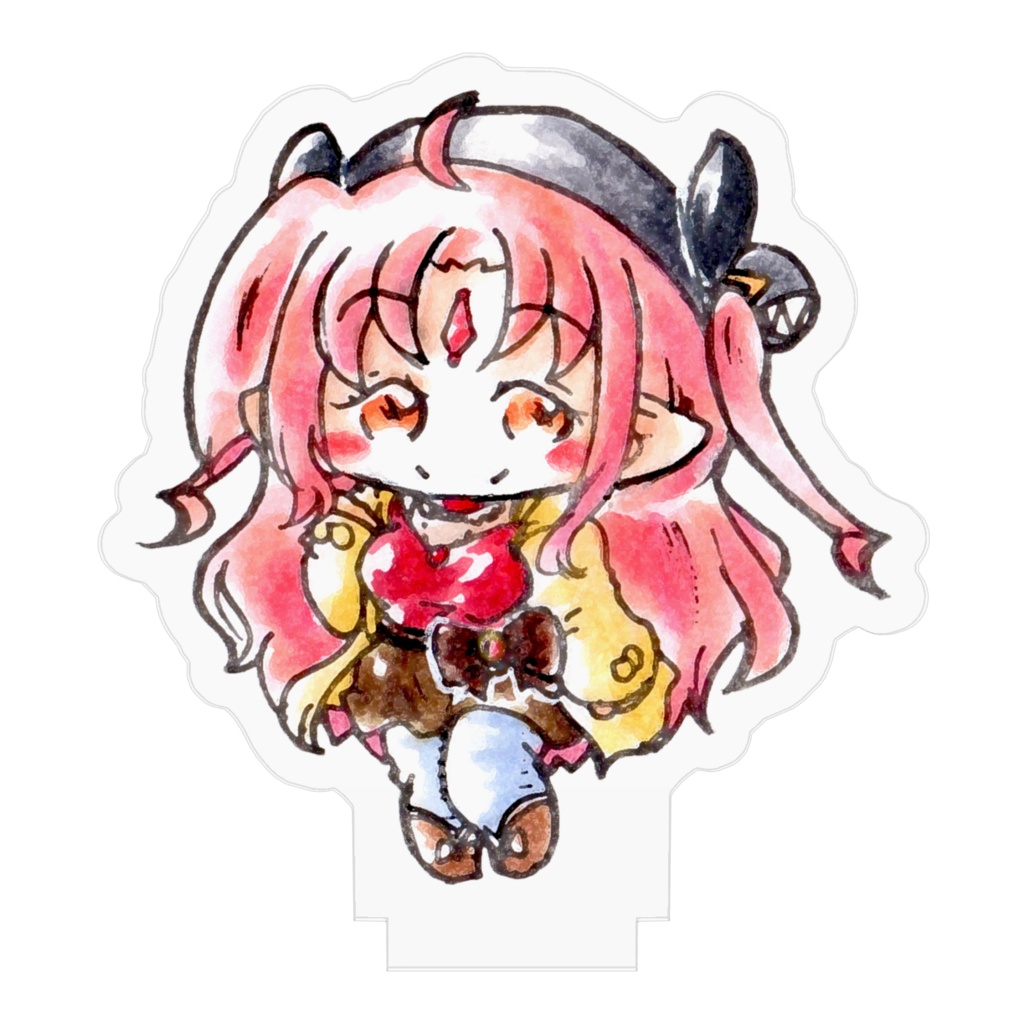 ぷちルチカ様(秋冬服)アクリルフィギュア