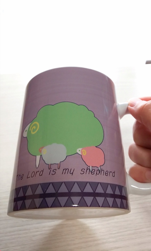 ひつじの親子 マグカップ