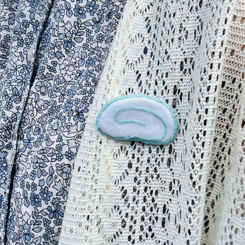 富山のぐるぐるかまぼこぱっちんどめ